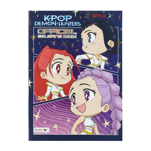 Netflix KPop Demon Hunters Official Coloring Book | Five Below