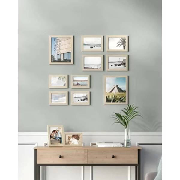 Wood Picture Frame Set