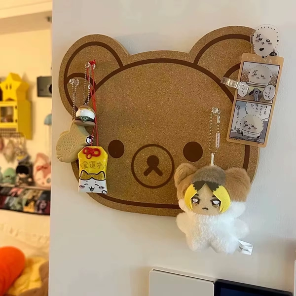 Cartoon Felt Board Home Decor Wall Decor Panel Felt Posters on The Wall Bear Wall Sticker Rilakkumas Children's Room Decorating - AliExpress 15