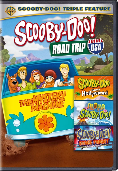 Scooby-Doo! Road Trip USA (Triple Feature) (Scooby-Doo Goes Hollywood / Aloha Scooby-Doo! / Scooby-Doo! Stage Fright) (DVD) - Walmart.com