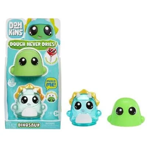 Dohkins Dino Single Pack Character Scented Dough Never Dries