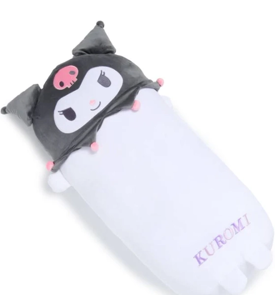 Sanrio Kuromi Buddy Bolster Throw Pillow
