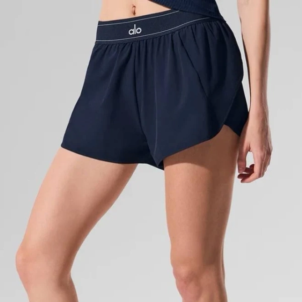 Aio Yoga Match Point Short Elastic Waistband Built-in Brief