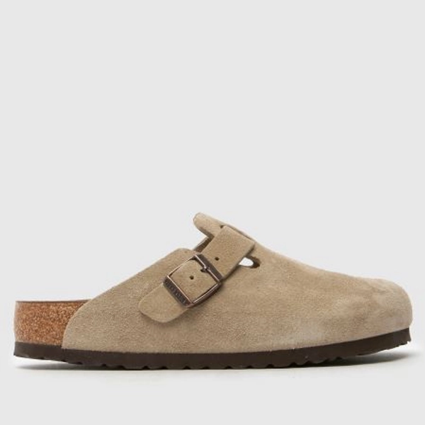 BIRKENSTOCK Boston Clog in Taupe