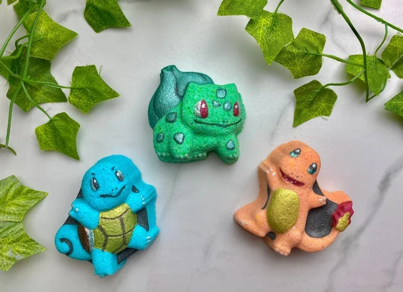 Starters Bath Bomb Set | Geeky Gift | Kid Friendly | Vegan & Skin Safe