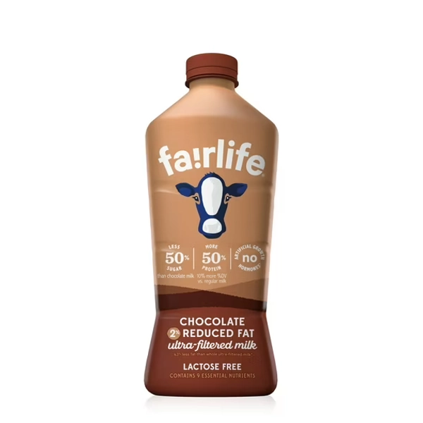fairlife Lactose Free Reduced Fat Chocolate Ultra Filtered Milk, 52 fl oz