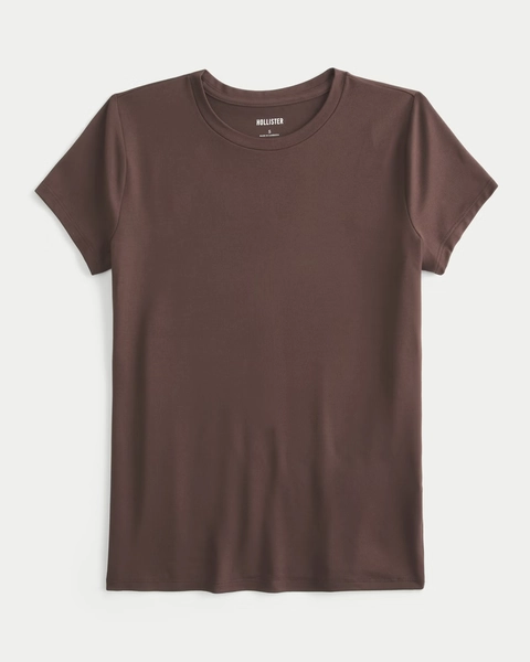 Seamless Fabric Crew Baby Tee