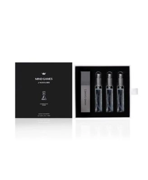 J'adoube Travel Trio - Luxury Fragrance for Women & Men - Mini Perfume Set for Travel - Designer Fragrance with Notes of Patchouli & Ambrostar - Perfume Gift Set - 7.5mL