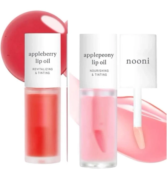 Nooni Appleberry & Appleplum Lip Oil Set
