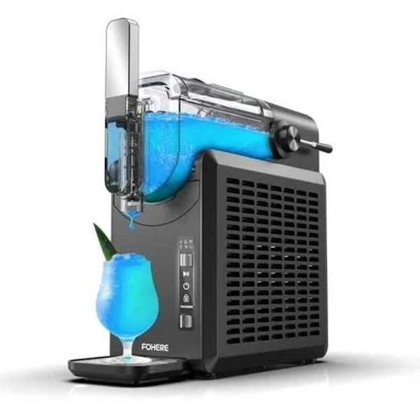 fohere 72oz 5-in-1 Slushie Machine No Ice Needed 15 Mins Slushy Machine for Home with Self-Clean