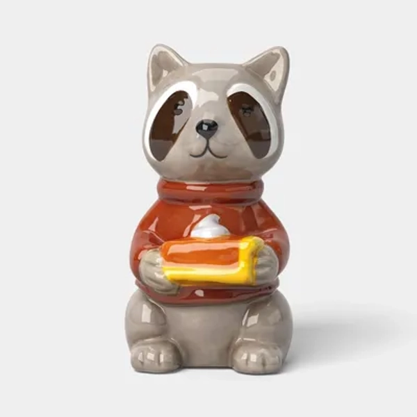Harvest Ceramic Raccoon Animal Figurine - Hyde and EEK! Boutique™: Fall