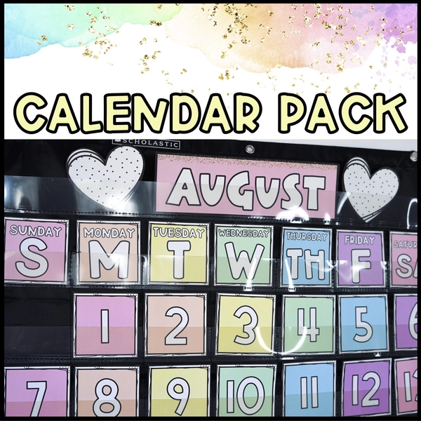 Money for Calendar Pack