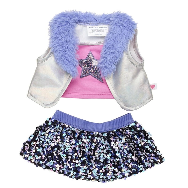 Honey Girls Sequin Skirt Set for Stuffed Animals | Build-A-Bear®