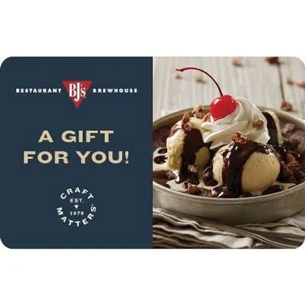 BJ's Restaurant Gift Card
