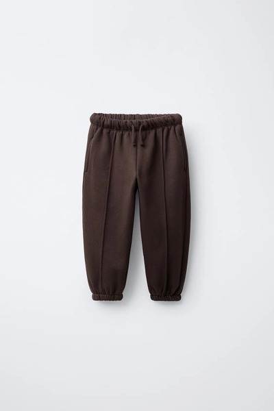 FLEECE-LINED BALLOON PANTS