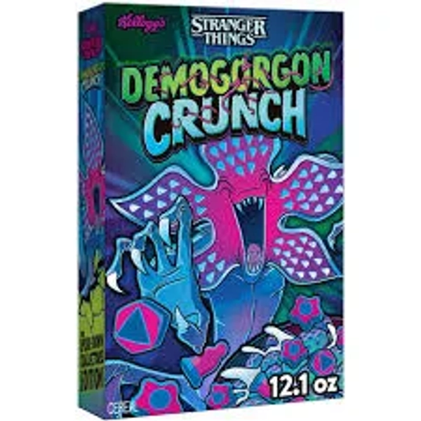 Kelloggs Stranger Things Demogorgon Crunch Cereal