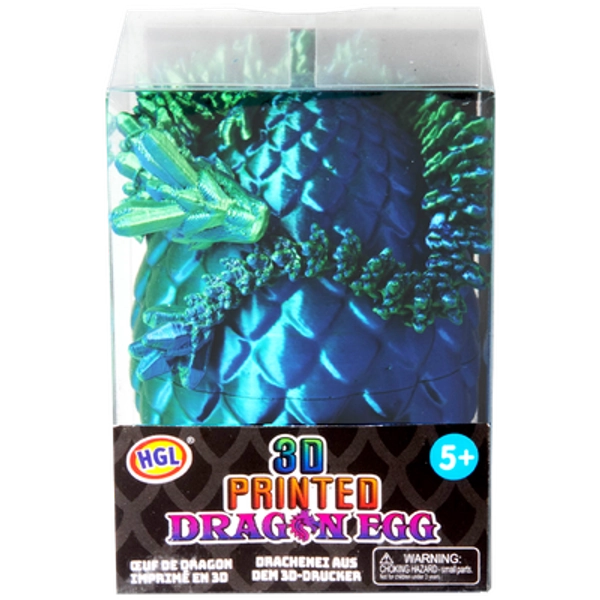 3D Printed Sensory Dragon Egg: Assorted