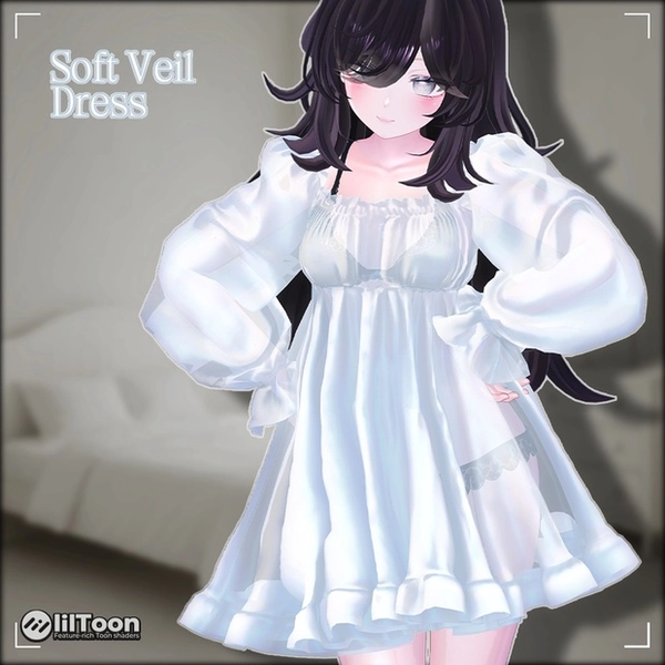 🎉『50%SALE』🎉 Soft Veil Dress『7アバター対応』