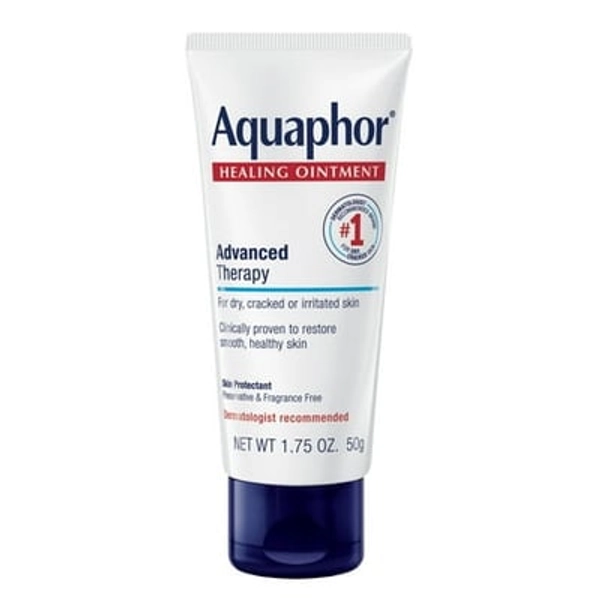 Beiersdorf Aquaphor Healing Ointment Skin Protectant for Dry  Cracked  Irritated Skin  Travel Size  1.75 oz