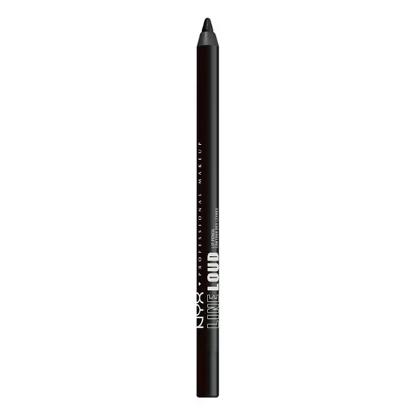 NYX Professional Makeup Line Loud Lip Liner, Longwear Matte Lip Pencil, Evil Genius