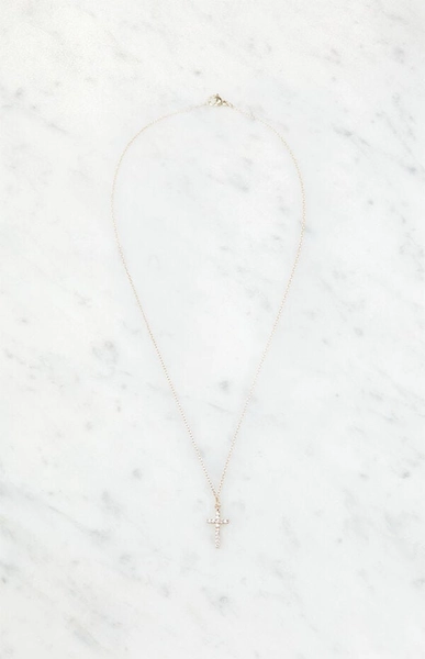 Gold Cross Necklace