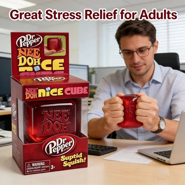 New Needoh Limited Edition Dr Pepper Nice Cube Suptid Squish | eBay