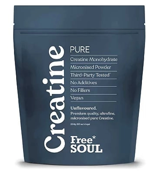 Free Soul Creatine Monohydrate Powder 204G