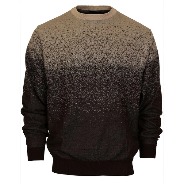 Gioberti Men's Jacquard Crew Neck Pullover Sweater