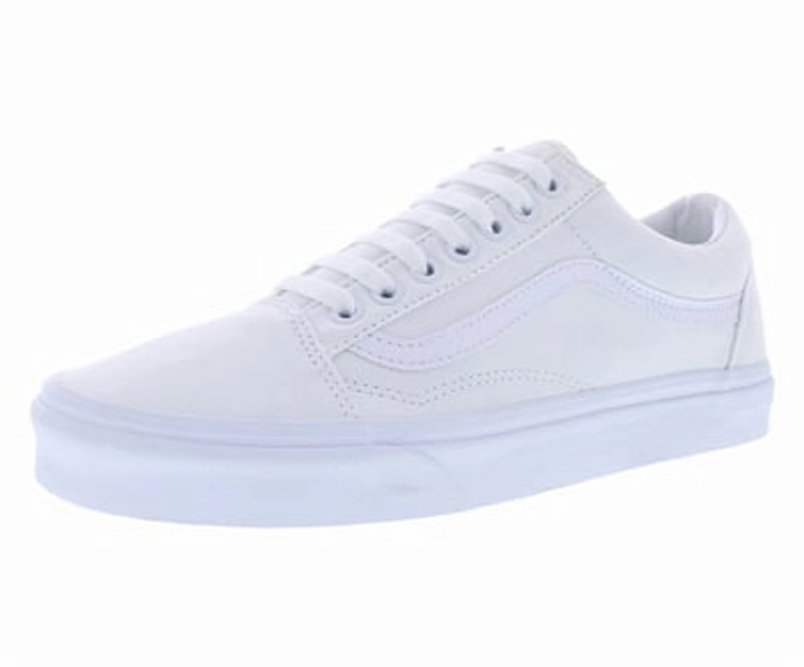 Vans Old Skool True White  VN000D3HW00 Men's Size 9.5