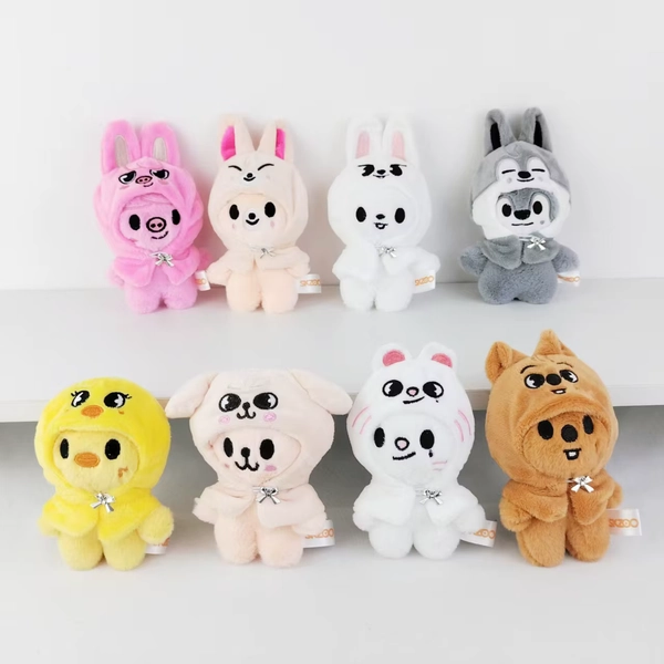 SKZOO Cartoon Plush Toy SKZ Plush Keychain Cartoon Plush Animal Toy Keychain Bag Pendant Peripheral Gifts