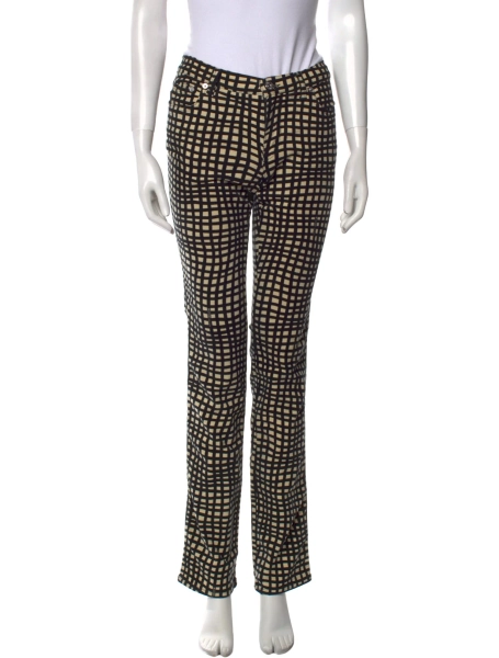 Printed Straight Leg Pants