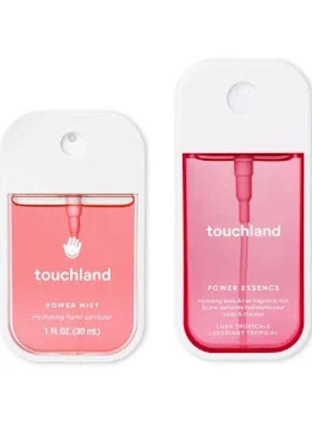 Touchland Juicy Escape Body and Hand Mist Essentials Travel Size Set