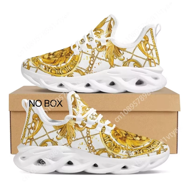 Custom Made Luxury Golden Floral Women Hot Sale Sneakers Soft Outdoor Sport Platform Couple Casual Flat Holiday Shoes Dropship - AliExpress 322