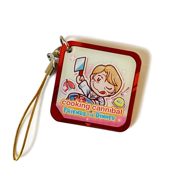 cooking hannibal cartridge keychain