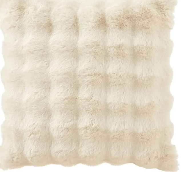 Better Homes & Garden 22 inch x 22 inch Bubble Fur Decorative Throw Pillow For Adult