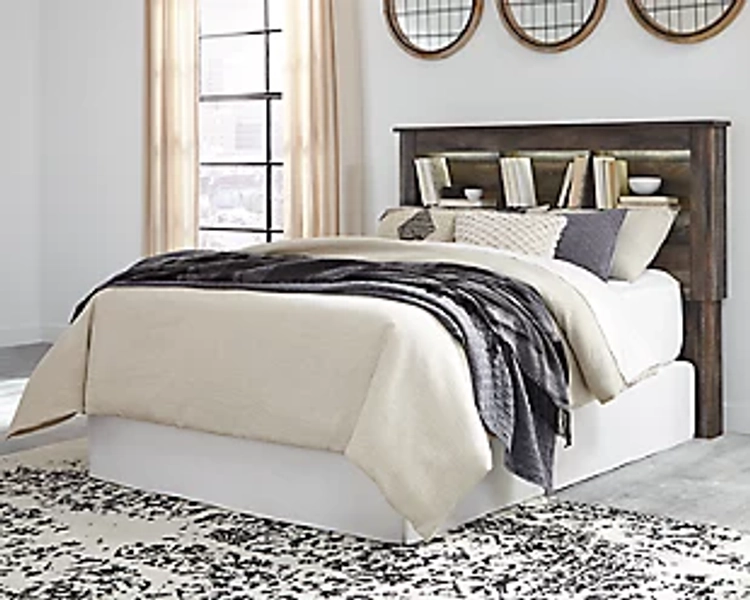 Drystan Queen Bookcase Headboard