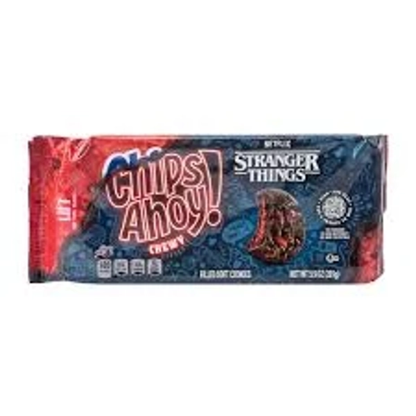 Chips Ahoy! Stranger Things Chewy Chocolatey Strawberry-Flavored Filled Soft Cookies