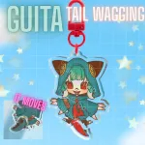TAIL WAGGING GUITA FANTASIA GACHIAKUTA  Pendant by Shuika - ACGGOODS