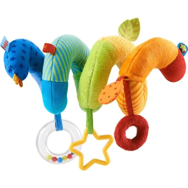 HABA Rainbow Activity Spiral Stroller Toy