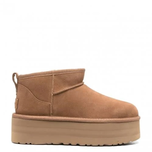 Ugg - Chesnut Classic Ultra Mini Platform Boots