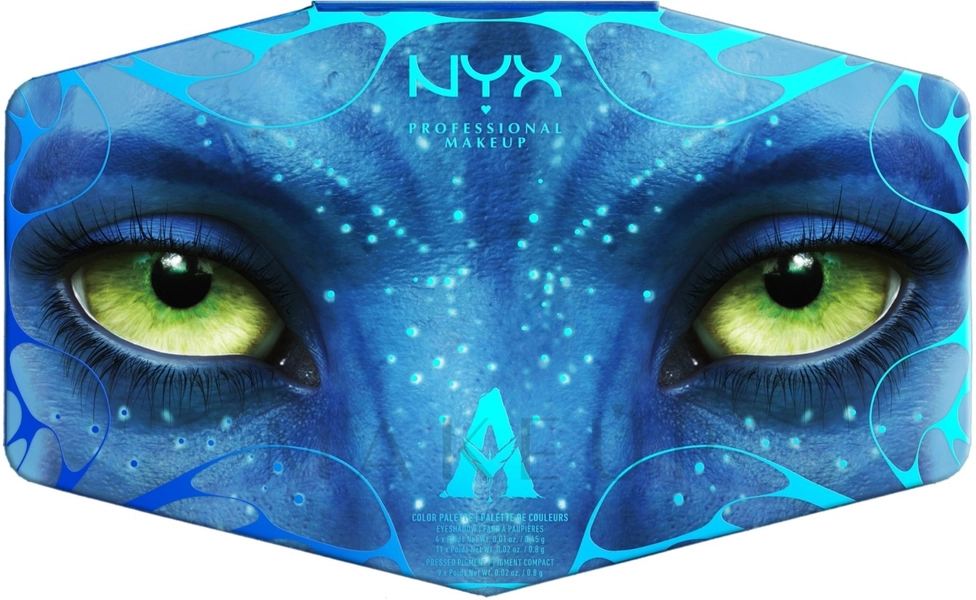 NYX Cosmetics X Avatar The Way Of Water Color Eyeshadow Palette Limited Edition | eBay