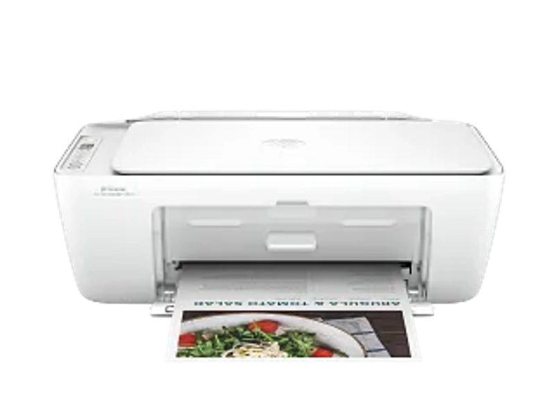 HP DeskJet 2827e All-in-One Printer with 3 Months of Instant Ink for free with HP+, AI-enabled