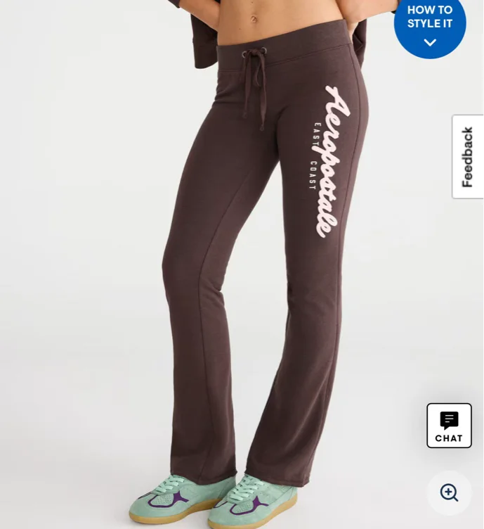 WomenBottomsJoggers SweatpantsAeropostale East Coast Fit & Flare SweatpantsAeropostale East Coast Fit & Flare Sweatpants