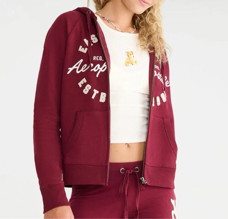 WomenTopsHoodies + SweatshirtsAeropostale East Coast Full-Zip HoodieAeropostale East Coast Full-Zip Hoodie