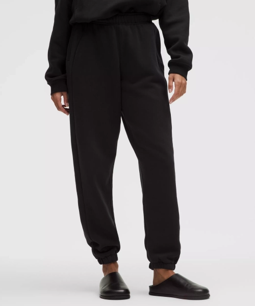 Scuba Mid-Rise Oversized Jogger *Short - Black - S