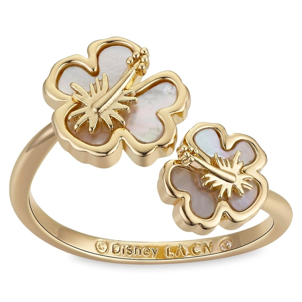 Lilo & Stitch Hibiscus Bypass Ring | Disney Store