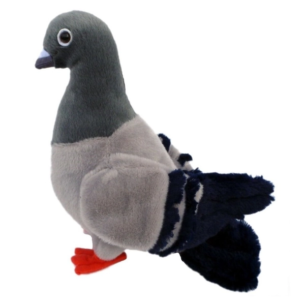 12" Pigeon Plush Toy, Stuffed Bird Animal, Soft Collectible Pillow, Trending Summer Plushie, Graduation Season Favorite, Ideal for Juneteenth and Independence Day Gifting, Features Realistic Feather Texture and Ultra-Soft Filling, Designed for Bird Lovers, Plush Collectors, or Cozy Room Decor, Great for Bedroom Display, Sofa Accent, or Kawaii Gift Surprise, Room Decor, Cute Plush Gift