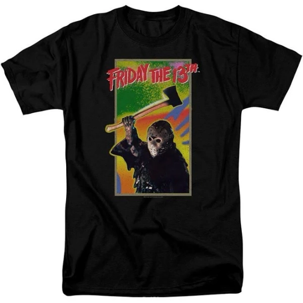 Gildan Friday The 13th Retro Game Short Sleeve Tee
