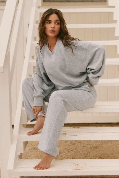 Year Round Terry Crew Neck Sweatshirt