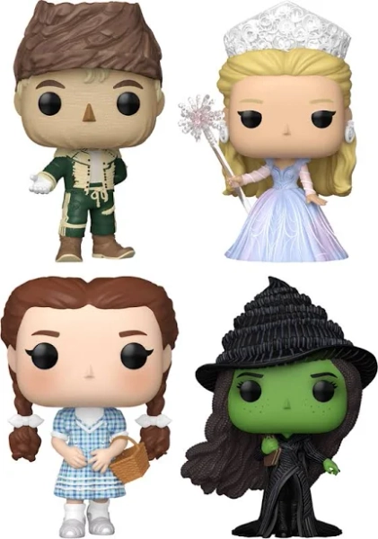Wicked: For Good (2025) - You Will Be Changed Pop Vinyl Figure Bundle (Set of 4) | Funko